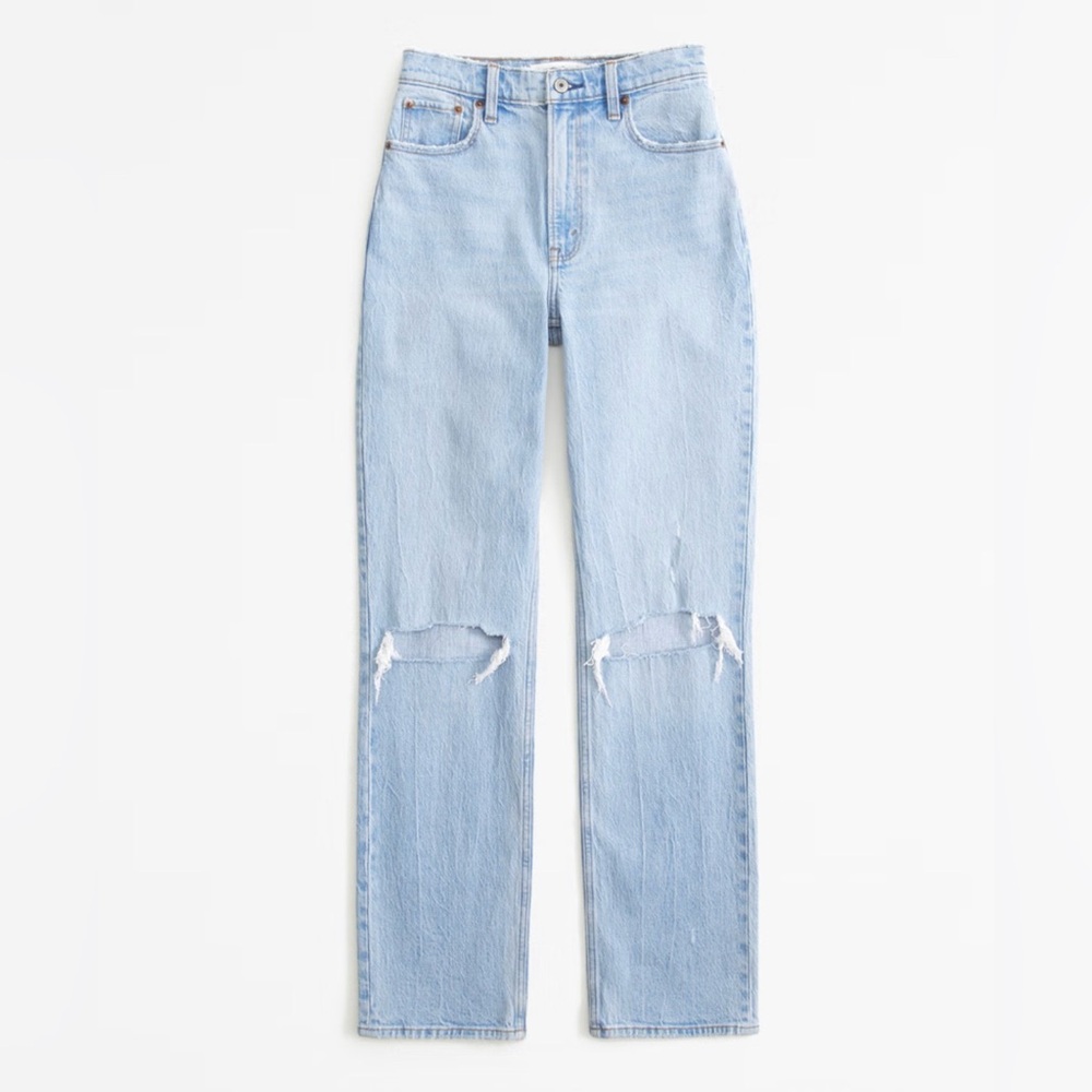 Abercrombie & Fitch 90’s Straight ultra high rise